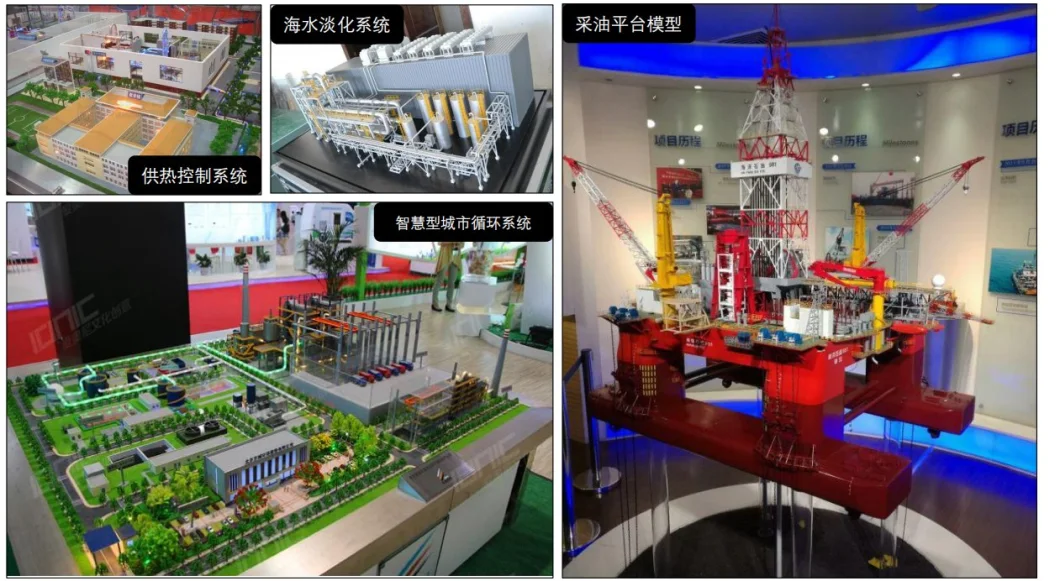 Custom OEM 3D Printing Rapid Prototype Oil Production Platform Model