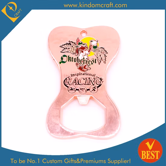 Precio de fábrica estampado a presión, logotipo personalizado, vino, cerveza, abrebotellas de metal, recuerdo en alta calidad (ABRIDOR