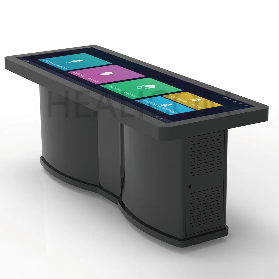 Sistema de mesa de disección de anatomía con interfaz virtual humana digital HD